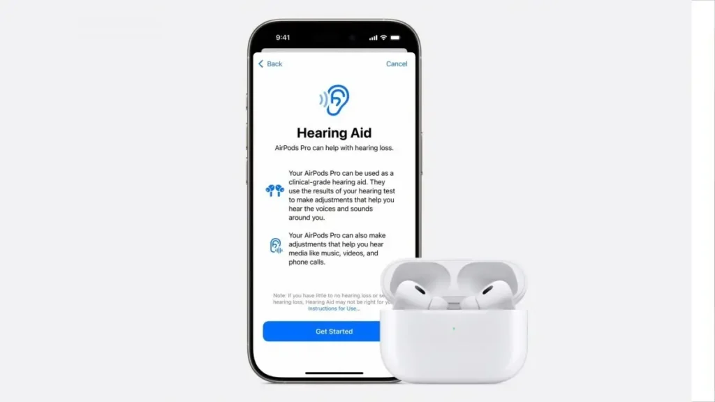 AirPods Pro 2 Hearing Aid mode