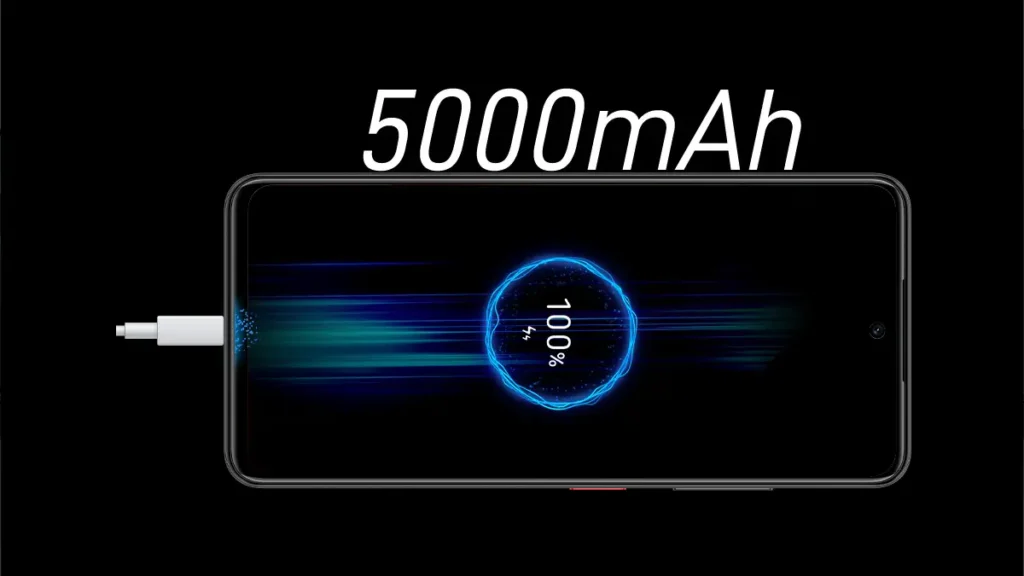 5000mAh Long-lasting Battery