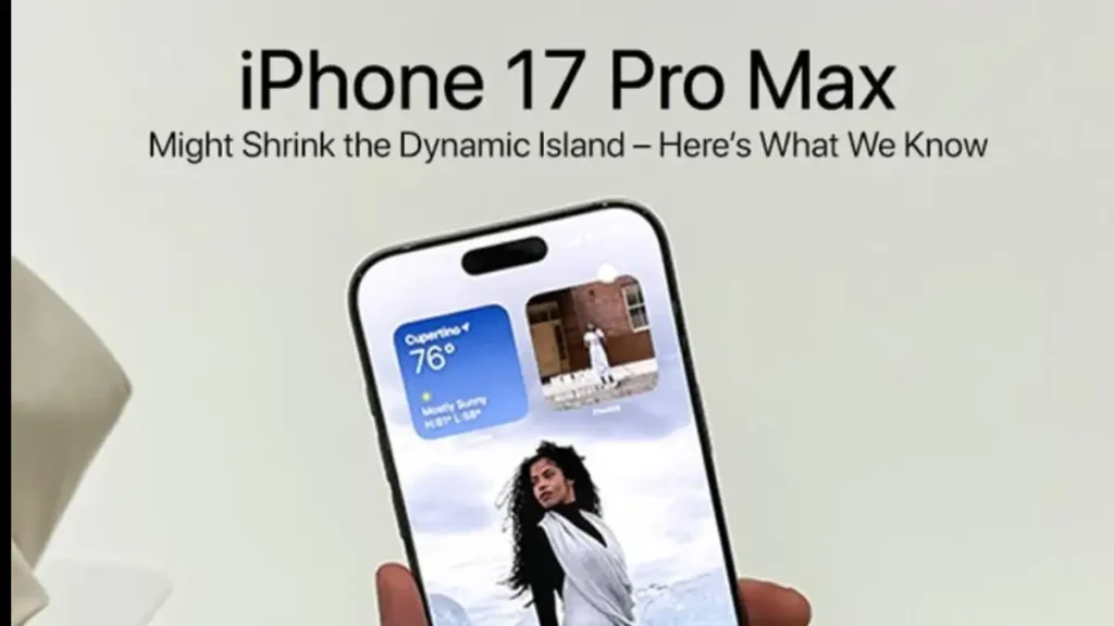 Apple iPhone 17 Pro Max May Shrink Dynamic Island with New Metalens Technology – Here’s What We Know